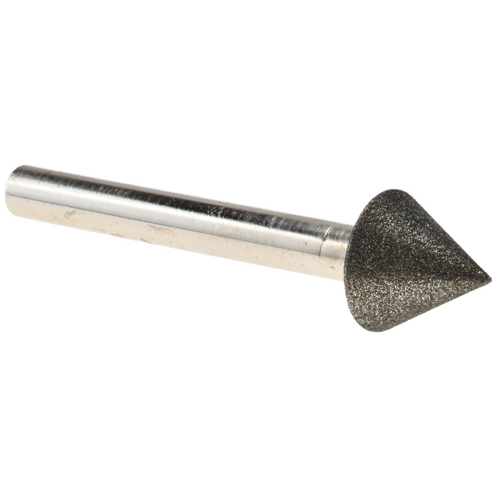 Grinding Pins; Head Shape: Cone ; Abrasive Material: Diamond ; Grade: Fine ; Grit: 120 ; Diamond Concentration: 70 ; UNSPSC Code: 23131514