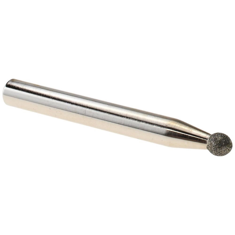 Grinding Pins; Head Shape: Ball ; Abrasive Material: CBN ; Grade: Fine ; Grit: 120 ; Diamond Concentration: 70 ; UNSPSC Code: 23131514