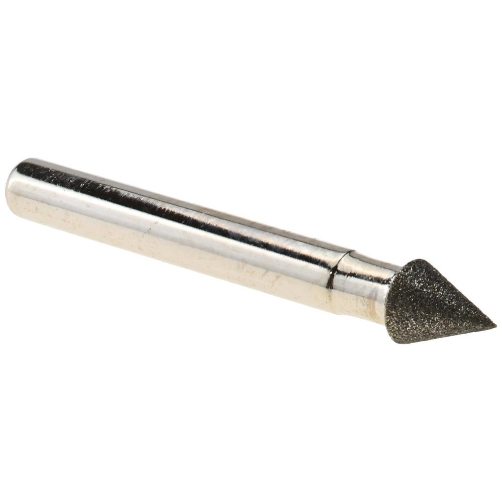 Grinding Pins; Head Shape: Cone ; Abrasive Material: Diamond ; Grade: Fine ; Grit: 120 ; Diamond Concentration: 70 ; UNSPSC Code: 23131514