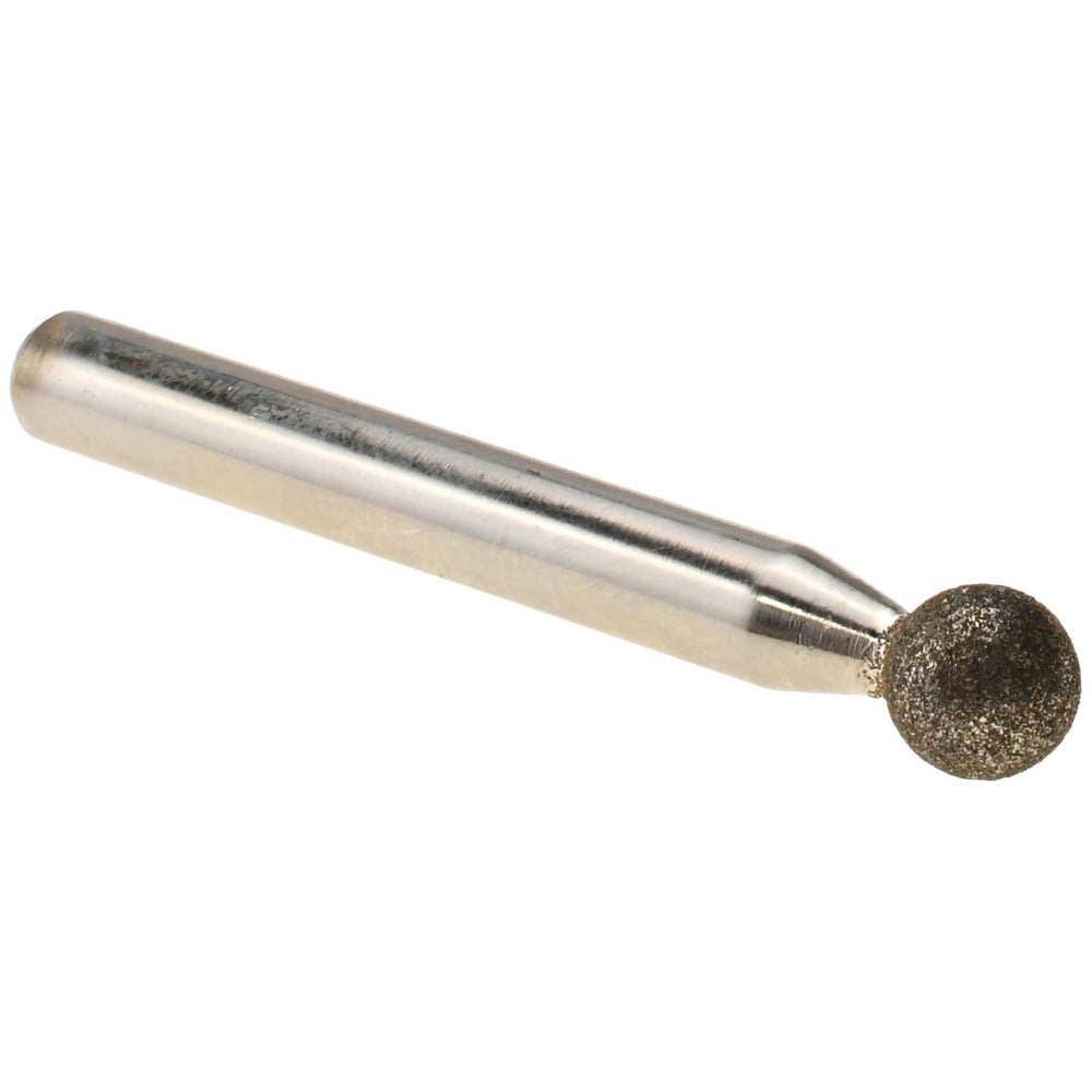 Grinding Pins; Head Shape: Ball ; Abrasive Material: CBN ; Grade: Fine ; Grit: 120 ; Diamond Concentration: 70 ; UNSPSC Code: 23131514
