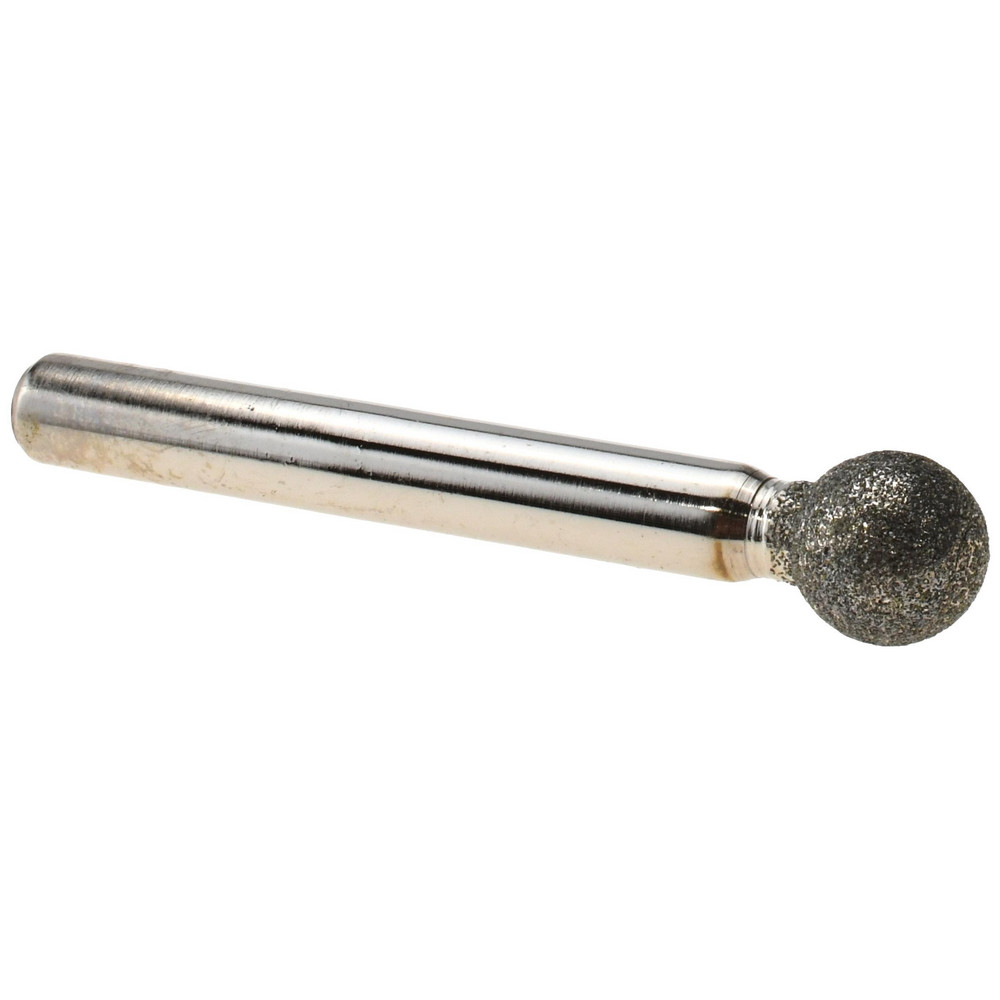 Grinding Pins; Head Shape: Ball ; Abrasive Material: Diamond ; Grade: Fine ; Grit: 120 ; Diamond Concentration: 70 ; UNSPSC Code: 23131514