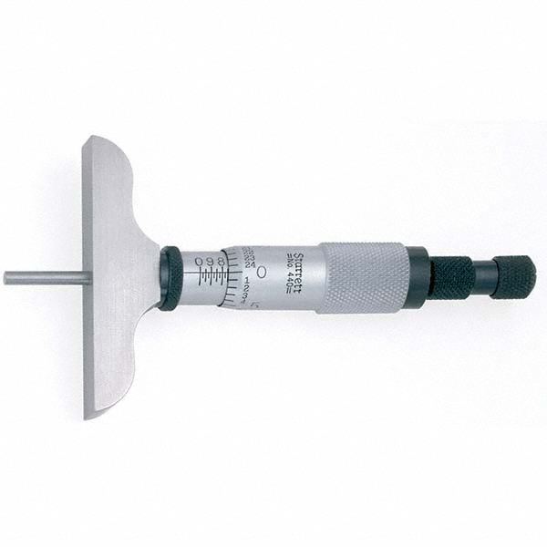 Starrett Mechanical Micrometer Heads; Minimum Measurement (Decimal
