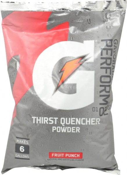 Activity Drink: 51 oz, Pack, Fruit Punch, Powder, Yields 6 gal