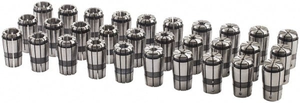 Parlec 100PG-S031 Collet Set: 30 Pc, Series TG/PG 100, 1" Capacity Image