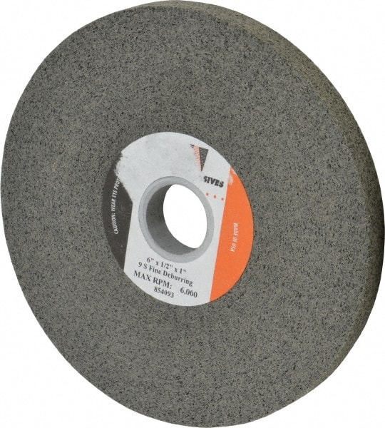 Standard Abrasives 7100114441 Deburring Wheel:  Density 9, Silicon Carbide 
