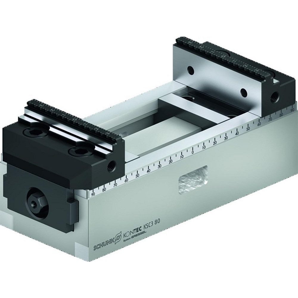 Schunk SelfCentering Vises; Jaw Width (mm) 80.00; Maximum Jaw