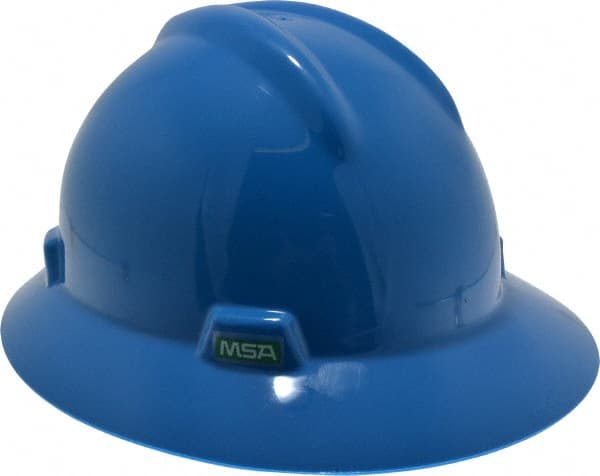 Hard Hat: Impact Resistant, Full Brim, Type 1, Class E