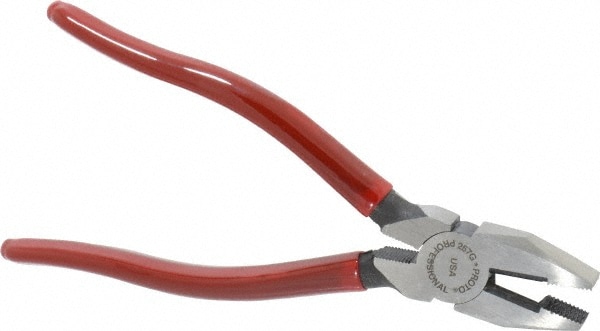 PROTO J267G 7-1/4" OAL, 1-9/32" Jaw Length x 1-1/8" Jaw Width, Side Cutting Linesmans Pliers Image