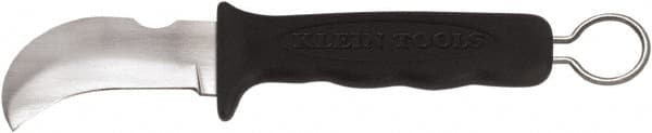 Klein Tools 1570-3 3" Long Blade, Hardened Steel, Wire Skinning, Linemans Insulated Skinning Knife 