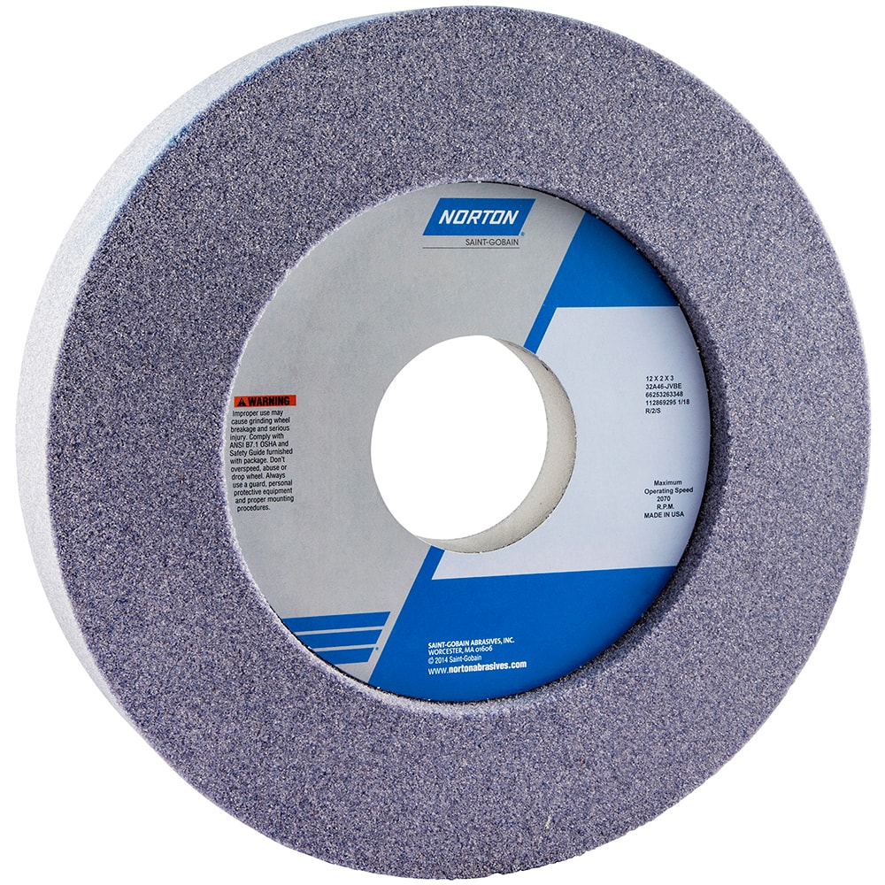 Norton Surface Grinding Wheel Dia Thick Arbor Grit Msc Industrial Supply Co