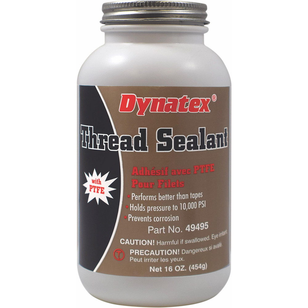 Dynatex Threaded Pipe Sealants; Form Paste; Container Size 16 oz