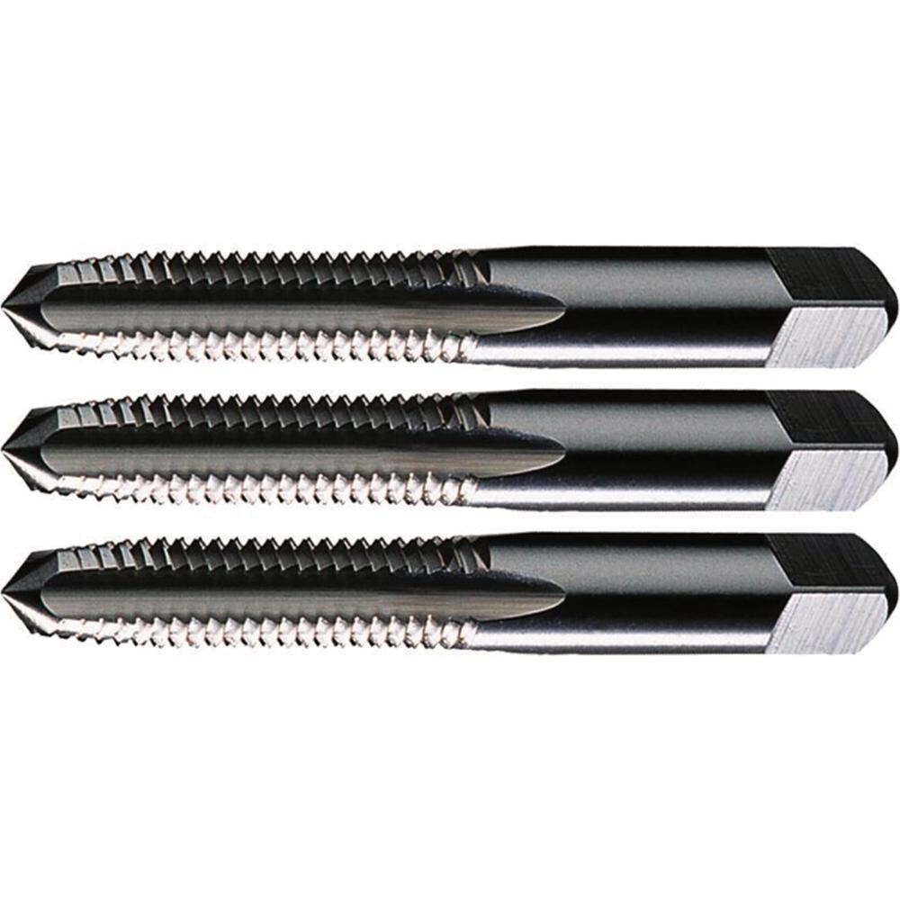 Tap Sets; Minimum Tap Thread Size (Inch): #12-28 ; Maximum Tap Thread Size (Inch): #12-28 ; Chamfer: Taper; Plug; Bottoming ; Material: High Speed Steel ; Overall Length (Decimal Inch): 2.3750 ; Thread Direction: Right Hand