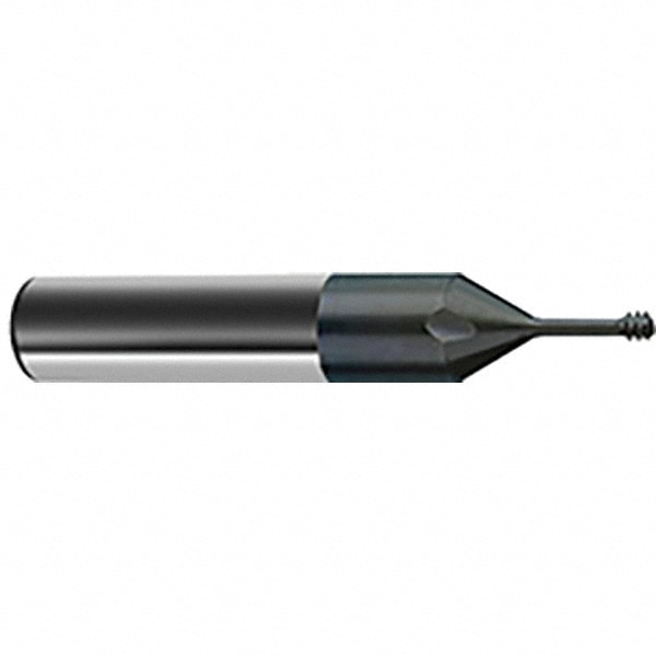 Guhring 9042230054850 Helical Flute Thread Mill: #12-28, Internal, 4 Flute, 0.2362" Shank Dia, Solid Carbide Image