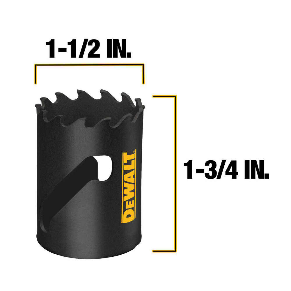 DeWALT Hole Saws; Hole Saw Compatibility Power Drills; Saw Diameter