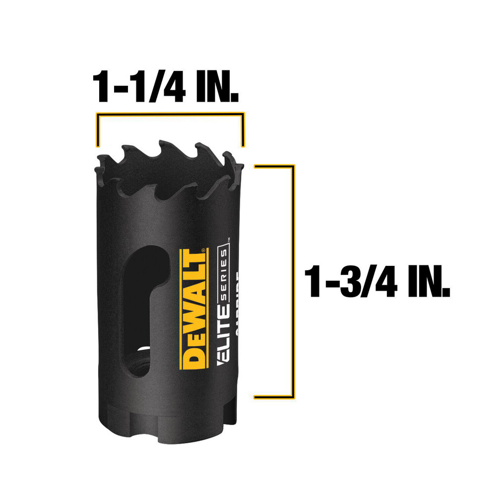 DeWALT Hole Saws; Hole Saw Compatibility Power Drills; Saw Diameter