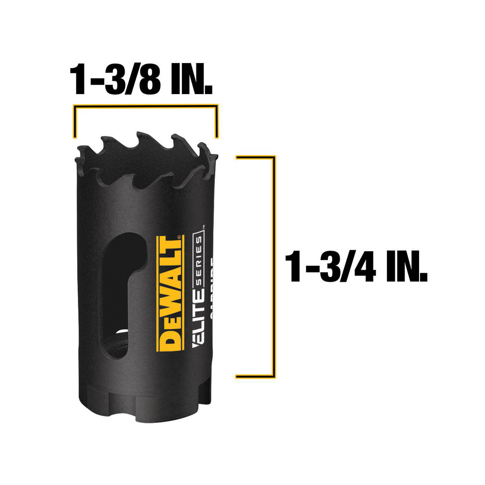 DeWALT Hole Saws; Hole Saw Compatibility Power Drills; Saw Diameter