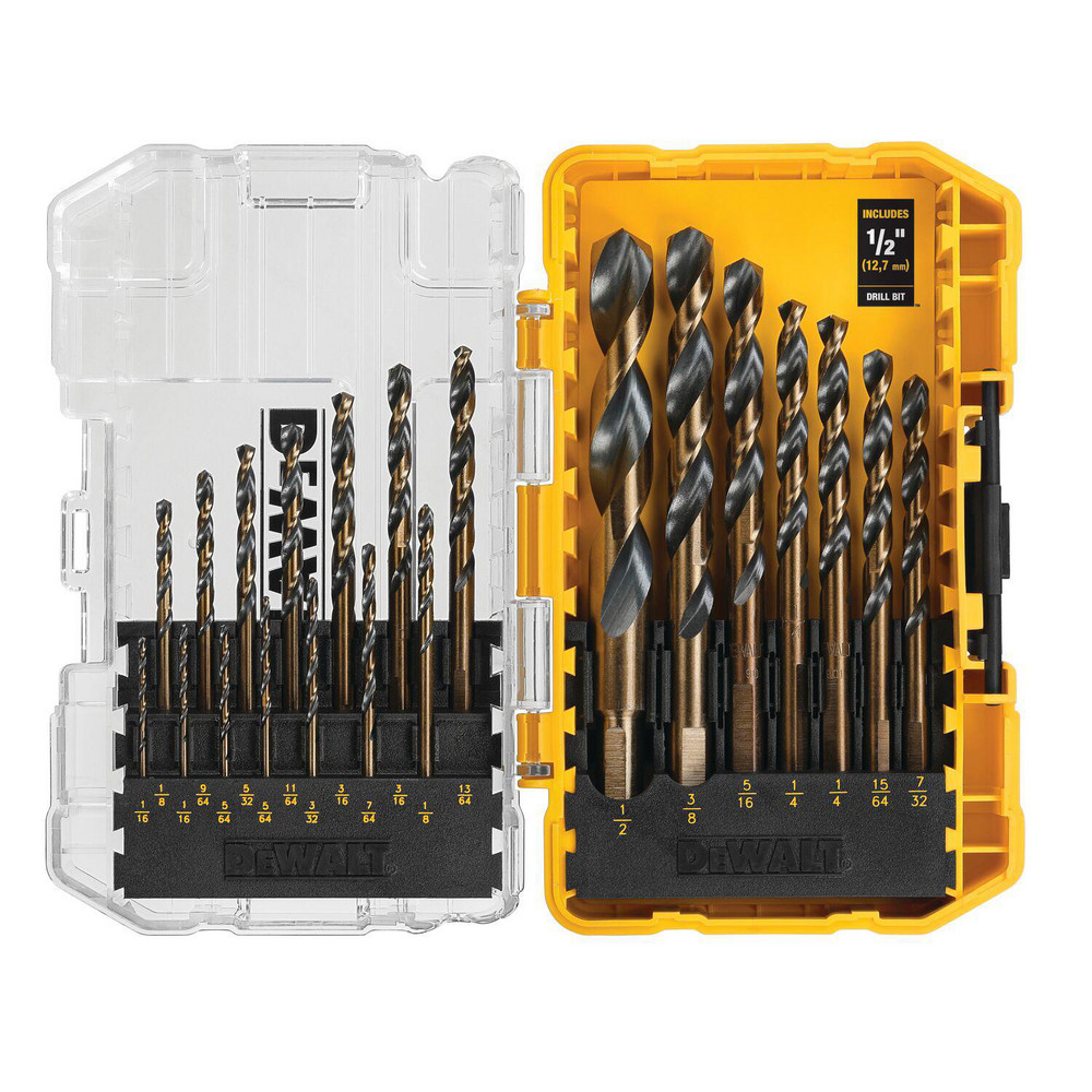 DeWALT Drill Bit Set Hex Shank Drill Bits, Steel MSC Industrial