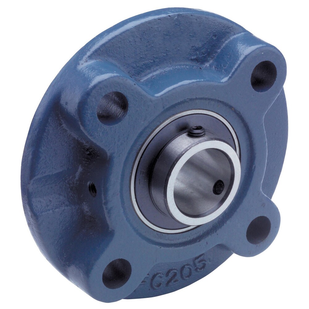 Mounted Bearings & Pillow Blocks; Bearing Insert Type: Ball ; Type: Flange ; Flange Mount Type: 4-Bolt Flange ; Bearing Bore Diameter (mm): 30.00 ; Bolt Hole (Center-to-center): 100mm ; Lubrication: Not Required