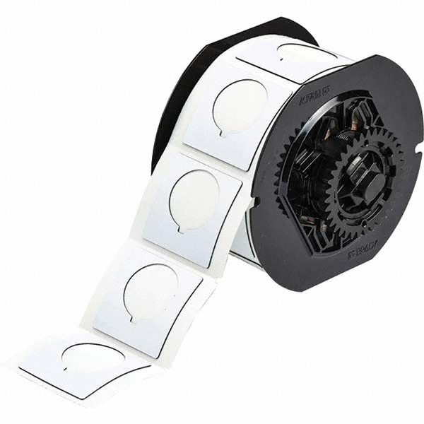 Brady - Label Maker Label: White, Polyester, 190 per Roll | MSC Direct