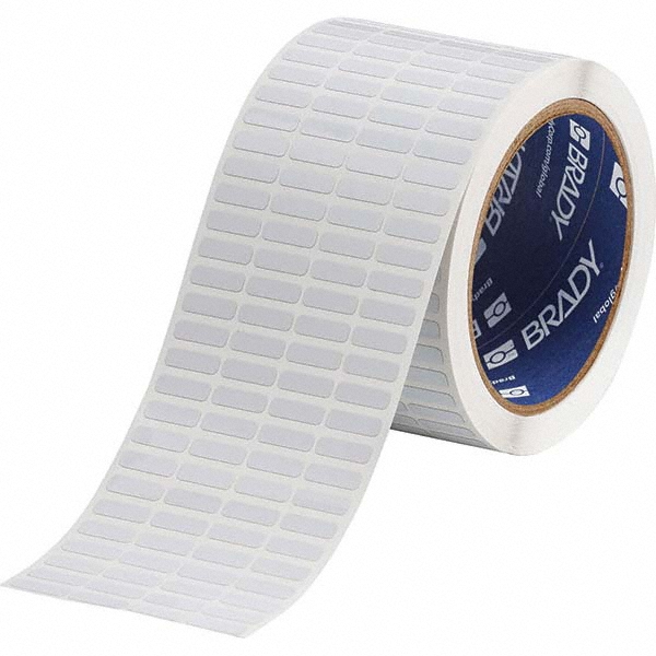 Brady Label Maker Label White Polyimide 10000 per Roll Use w BRADY IP Series Label Printer Brady Printer i5100 Brady Printer i7100 Brady Brady Label Maker Label White Polyimide 10000 per Roll Use w BRADY IP Series Label Printer Brady Printer i5100 Brady Printer i7100 Brady