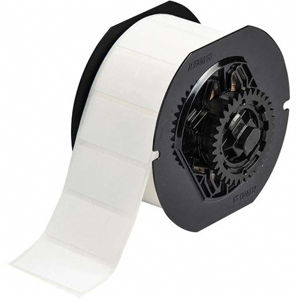 Brady Label Maker Label White, Paper, 1,500 per Roll MSC