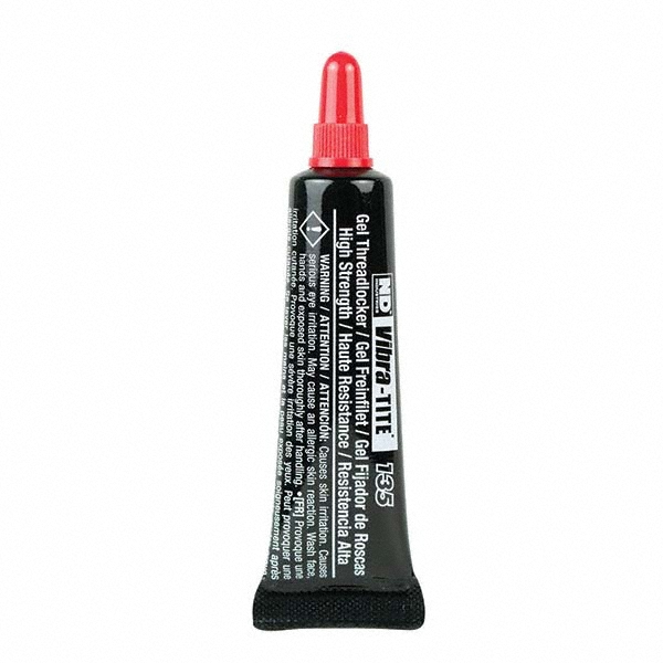 VibraTite® Threadlocker Red, Gel 6 mL, Tube MSC Direct