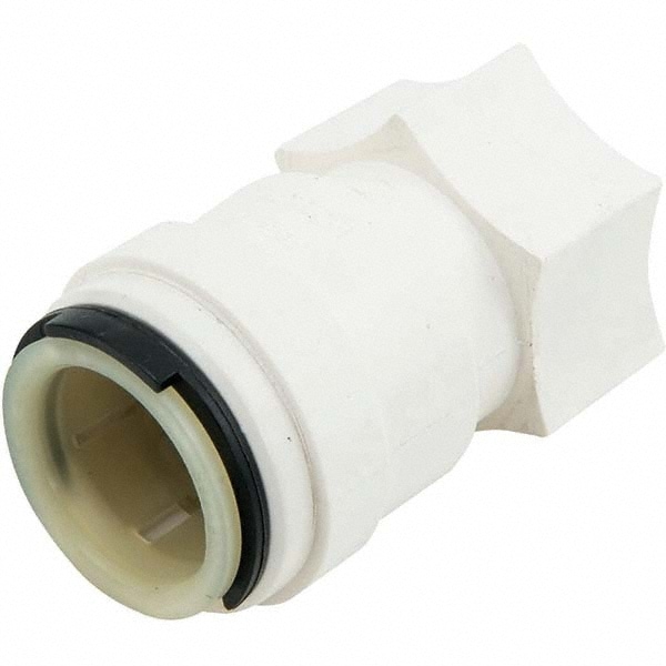 Push-To-Connect Tube Fitting: Connector, 1/2 x 1/2" OD