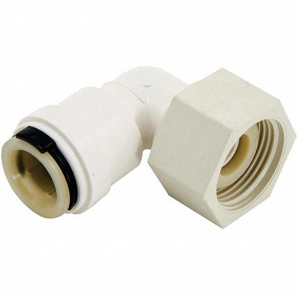 Watts PushtoConnect Fitting Swivel Elbow, 1/2 x 1/2" OD MSC Direct