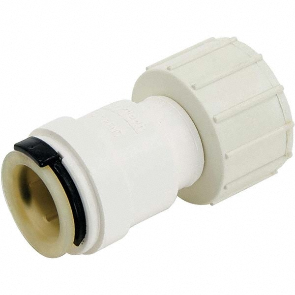 Push-To-Connect Tube Fitting: Female Union, 1/2 x 3/4 FGHT" OD