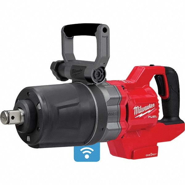 M18 FUEL&trade; 1" D-Handle High Torque Impact Wrench w/ ONE-KEY&trade; - 1200 RPM, 2000 Ft/Lb, Includes Lanyard Loop & Tool-Free Adjustable Handle