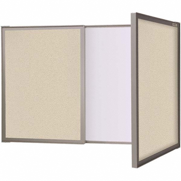 Ghent Whiteboards & Dry Erase Boards; Type Dry Erase/Fabric ; Height (Inch) 24