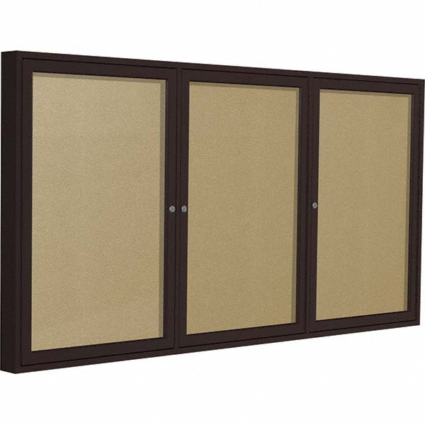 Ghent Cork Bulletin Boards; Style Enclosed Outdoor Bulletin Board