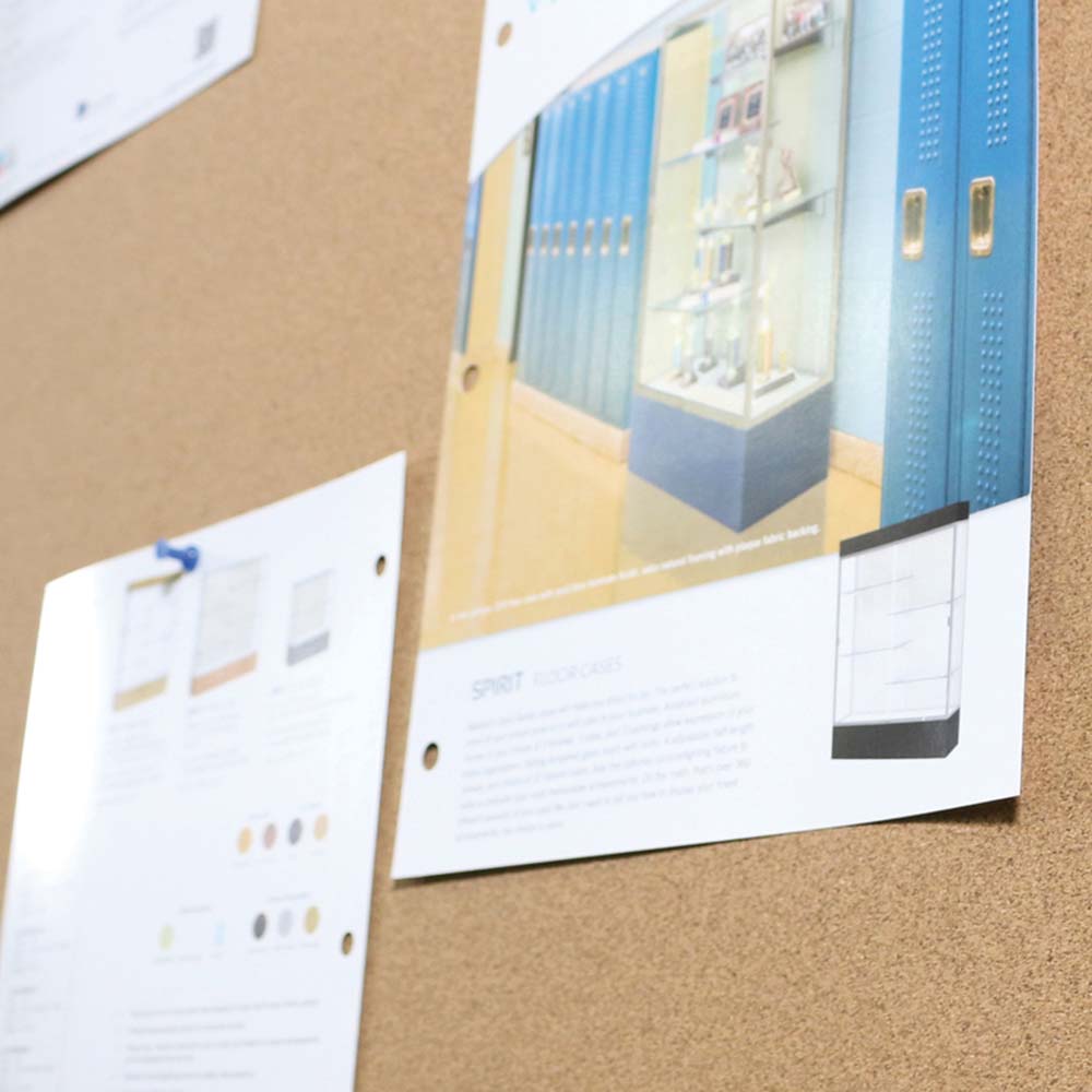 Ghent Cork Bulletin Boards; Style Open Cork Bulletin Board ; Color Natural Cork ; Material