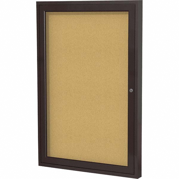 Ghent Cork Bulletin Boards Style Enclosed Cork Bulletin Boards Color