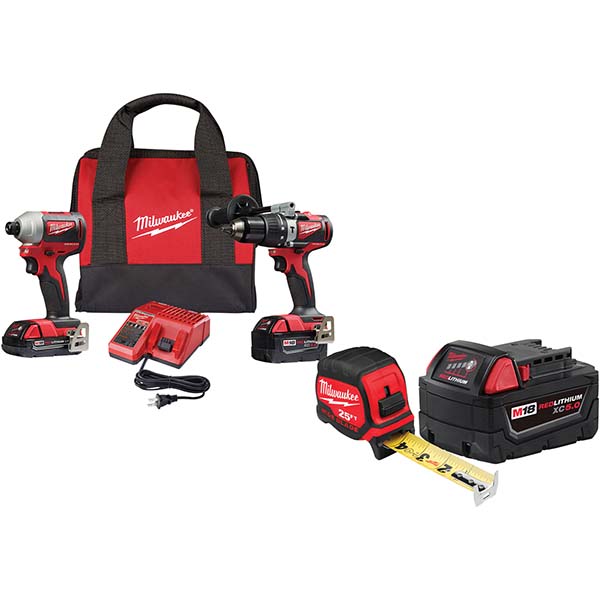 Milwaukee Tool 18 Volt Combination Tool Kit 98956501 MSC