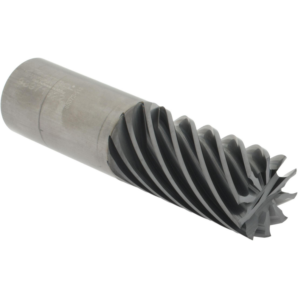 Accupro 6504126 Square End Mill: 1 Dia, 2 LOC, 1 Shank Dia, 4 OAL, 10 Flutes, Solid Carbide Image