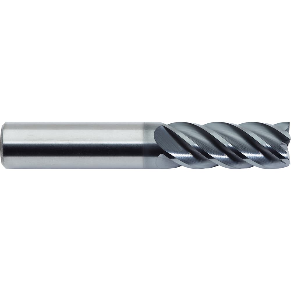 M.A. Ford. 27825010B Square End Mill: 1/4 Dia, 3/4 LOC, 1/4 Shank Dia, 2-1/2 OAL, 5 Flutes, Solid Carbide 