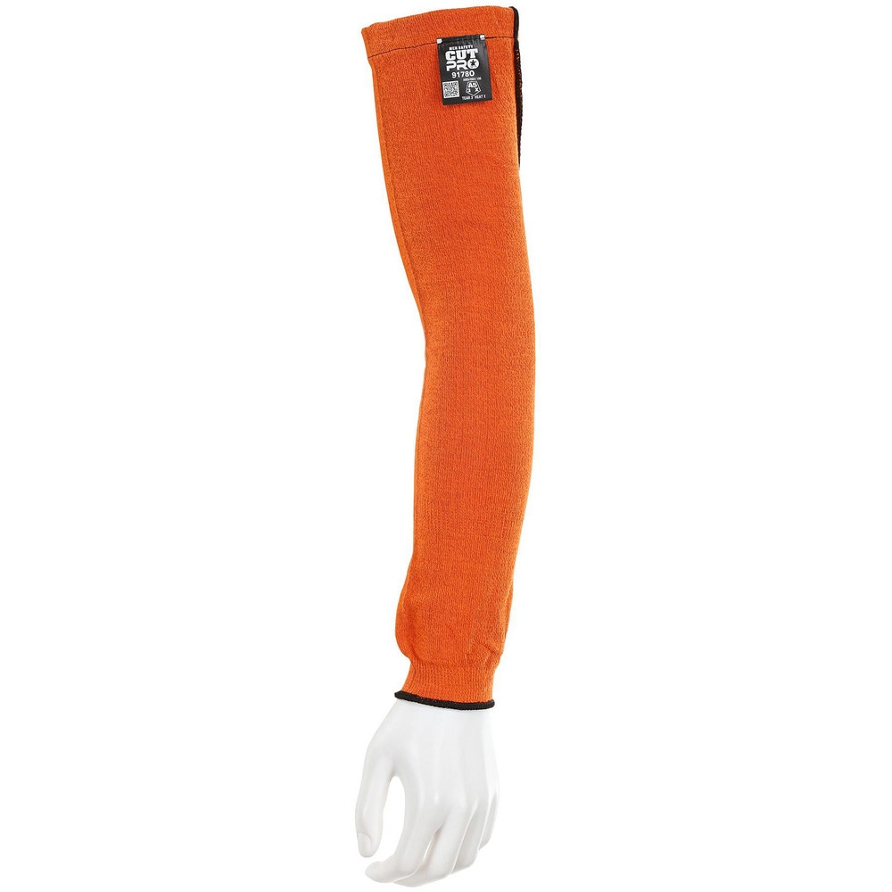 Sleeves: Size Universal, Kevlar, High-Visibility Orange, ANSI Cut A5