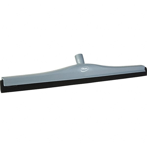 Squeegee: 24" Blade Width, Foam Rubber Blade, Threaded Handle Connection