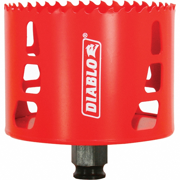 DIABLO Hole Saw 31/2" Saw Dia, 23/8" Cut Depth MSC Direct