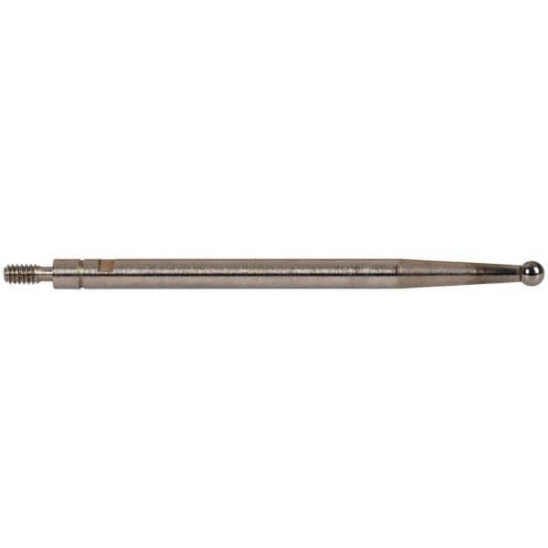 INTERAPID. 74.106361 Test Indicator Ball Contact Point: 0.08" Ball Dia, 1-3/8" Contact Point Length, Carbide 