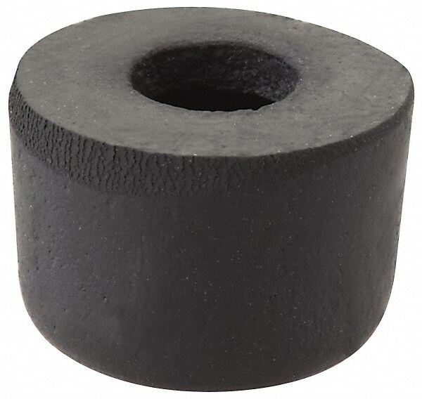 0.6299" Max Diam, 1/4-2 Thread, Neoprene, Slip On, Round End, Clamp Spindle Assembly Replacement Cap