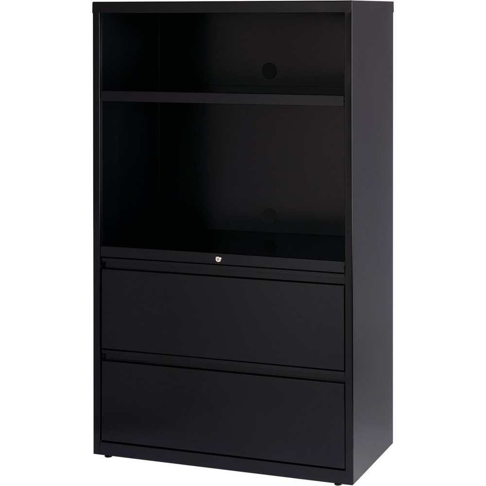 Hirsh Horizontal 2 Drawers, Steel, Black MSC Industrial Supply Co.
