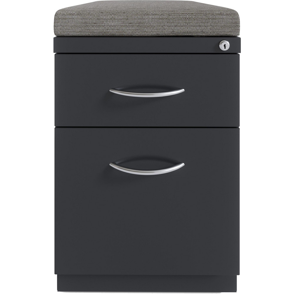 Hirsh - Mobile Pedestals File Cabinet: 2 Drawer, Steel, Charcoal | MSC ...