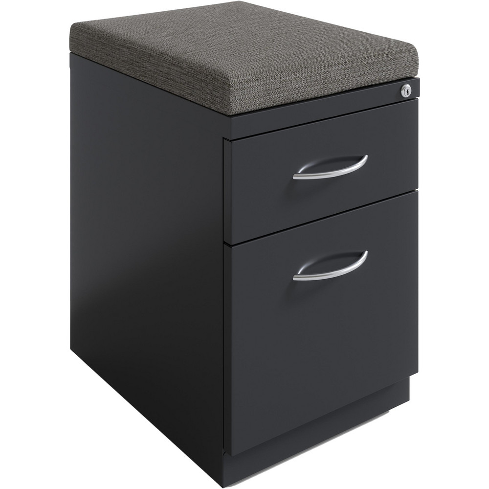Hirsh - Mobile Pedestals File Cabinet: 2 Drawer, Steel, Charcoal | MSC ...