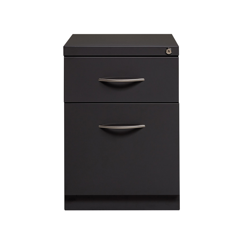 Hirsh - Mobile Pedestals File Cabinet: 2 Drawer, Steel, Charcoal | MSC ...