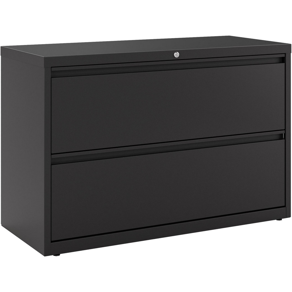 Hirsh Horizontal 2 Drawers, Steel, Black MSC Industrial Supply Co.
