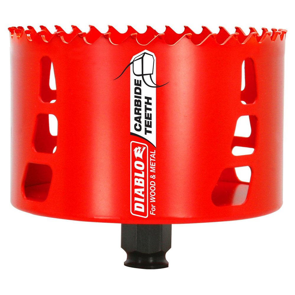 DIABLO Hole Saws; Saw Diameter (Inch) 41/8; Saw Material Carbide
