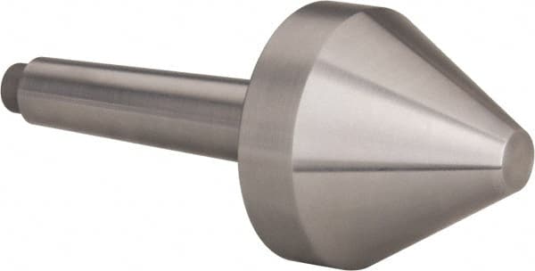 Riten 66502 2-1/8" Head Diam, Hardened Tool Steel Bull Nose Point Solid Dead Center 