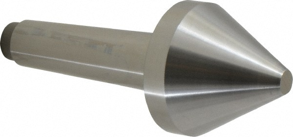 Riten 66504 2-3/4" Head Diam, Hardened Tool Steel Bull Nose Point Solid Dead Center Image